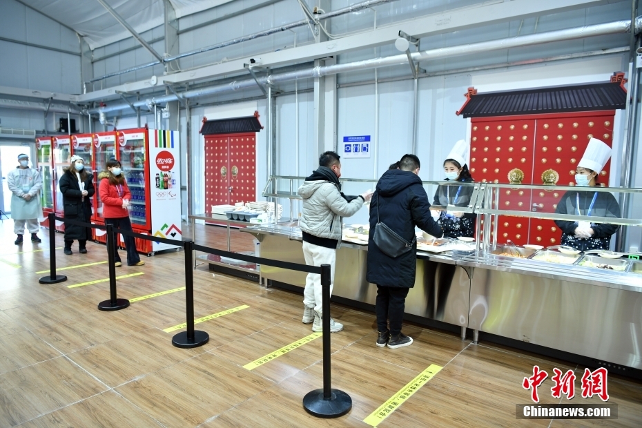 探访张家口冬奥村(冬残奥村)餐厅