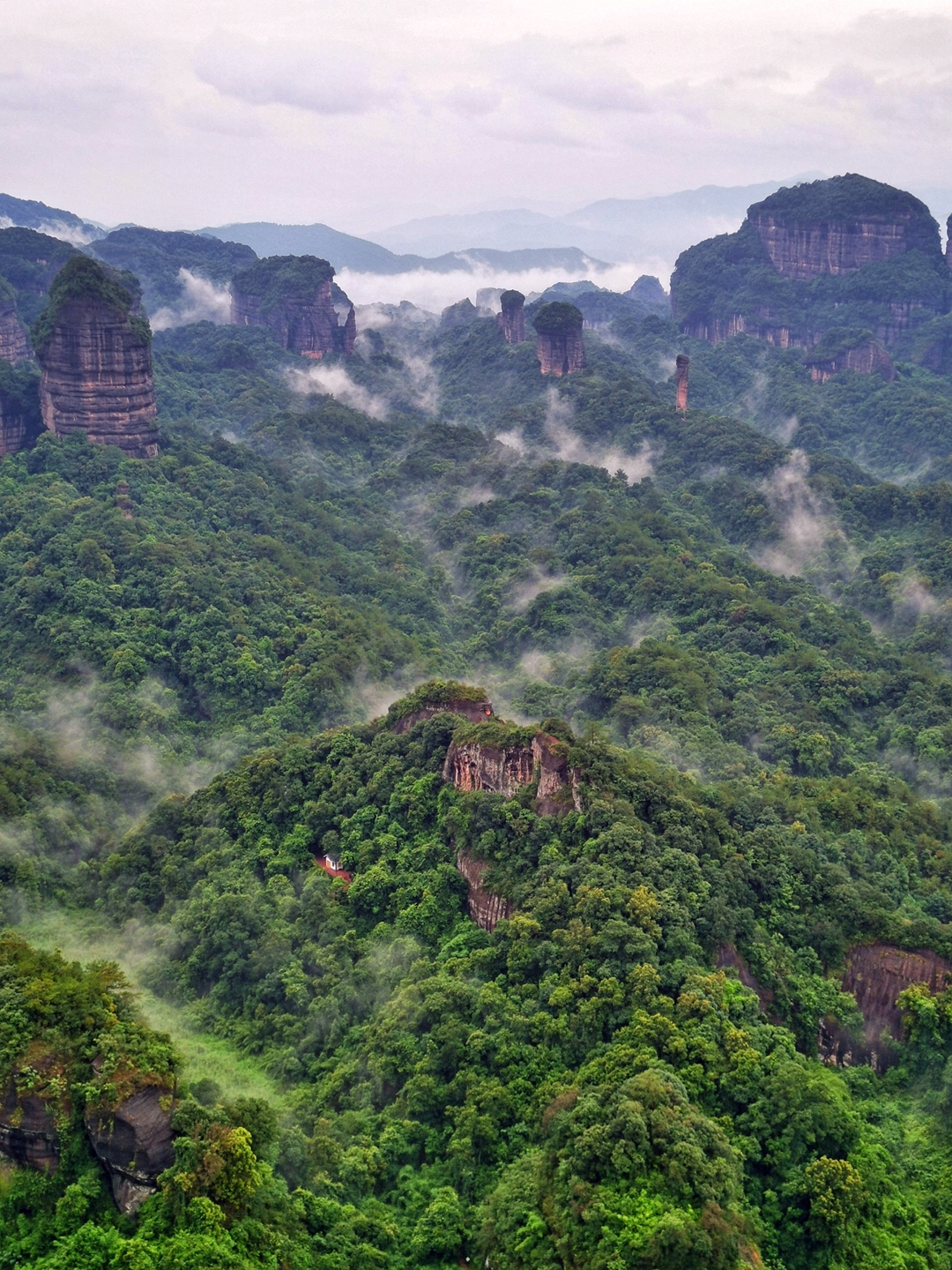 世界自然遗产丹霞山世界上最美丽的丹霞景观