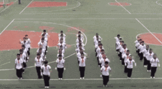 你上学时做的广播体操,是第几套?