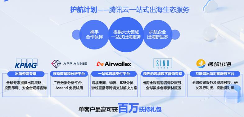 腾讯云“护航计划”出炉，一站式服务助力出海企业拓展国际市场