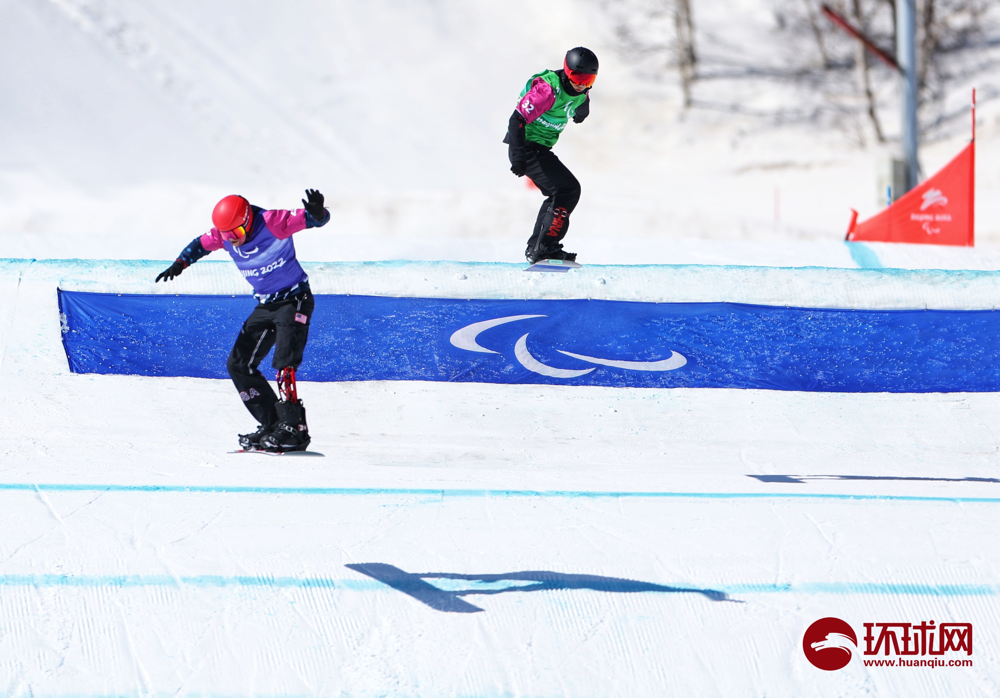 冬残奥会比赛图片