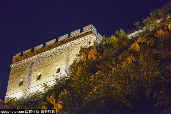 首届北京网红打卡地：司马台长城（夜景）
