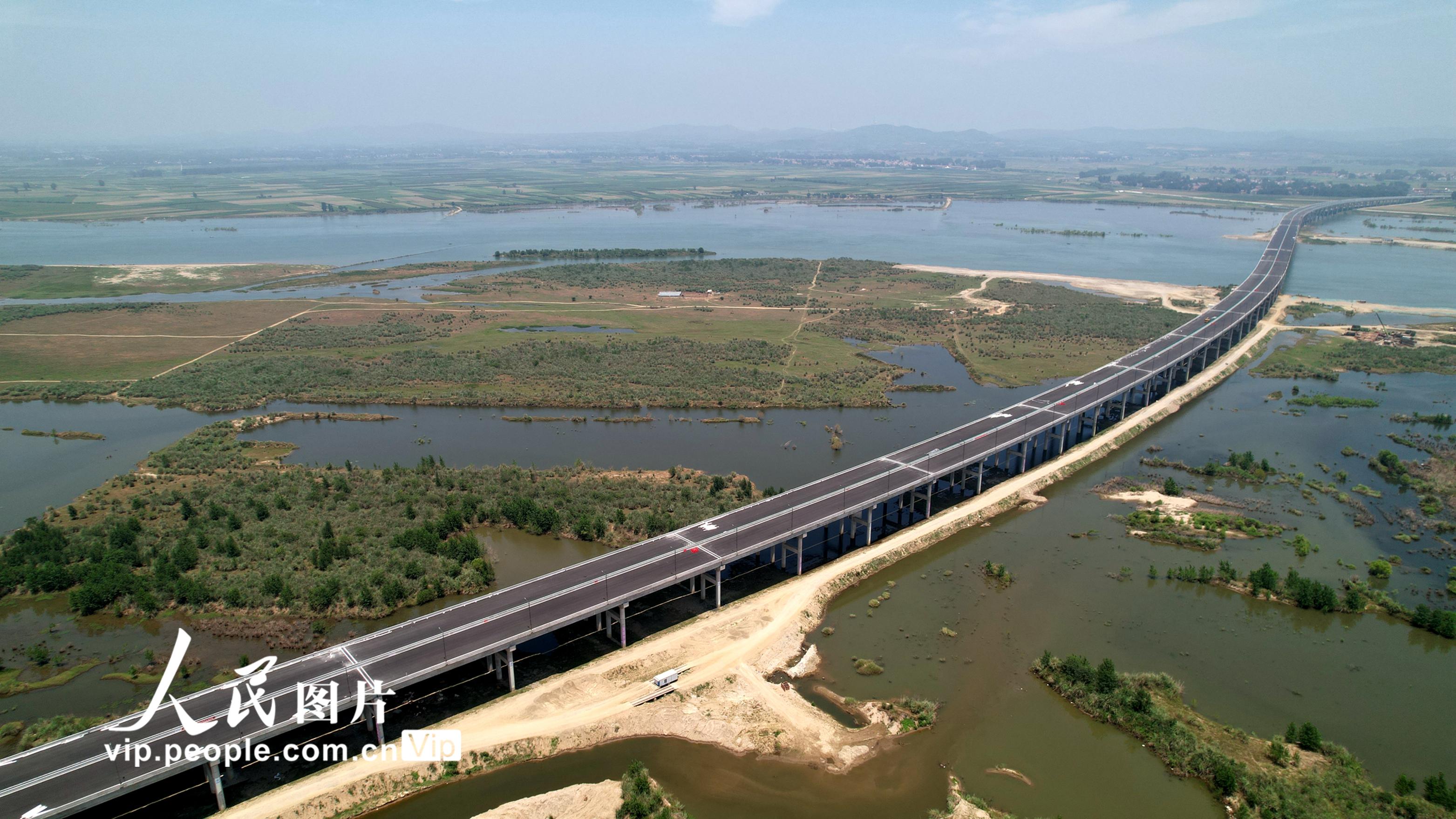 湖北宜城:汉江二桥即将通车