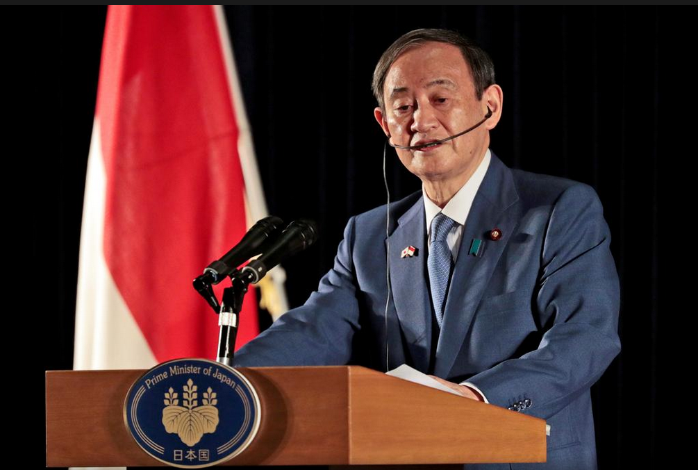 双标日本刚在南海与美澳搞完军演菅义伟又说反对任何加剧南海紧张局势