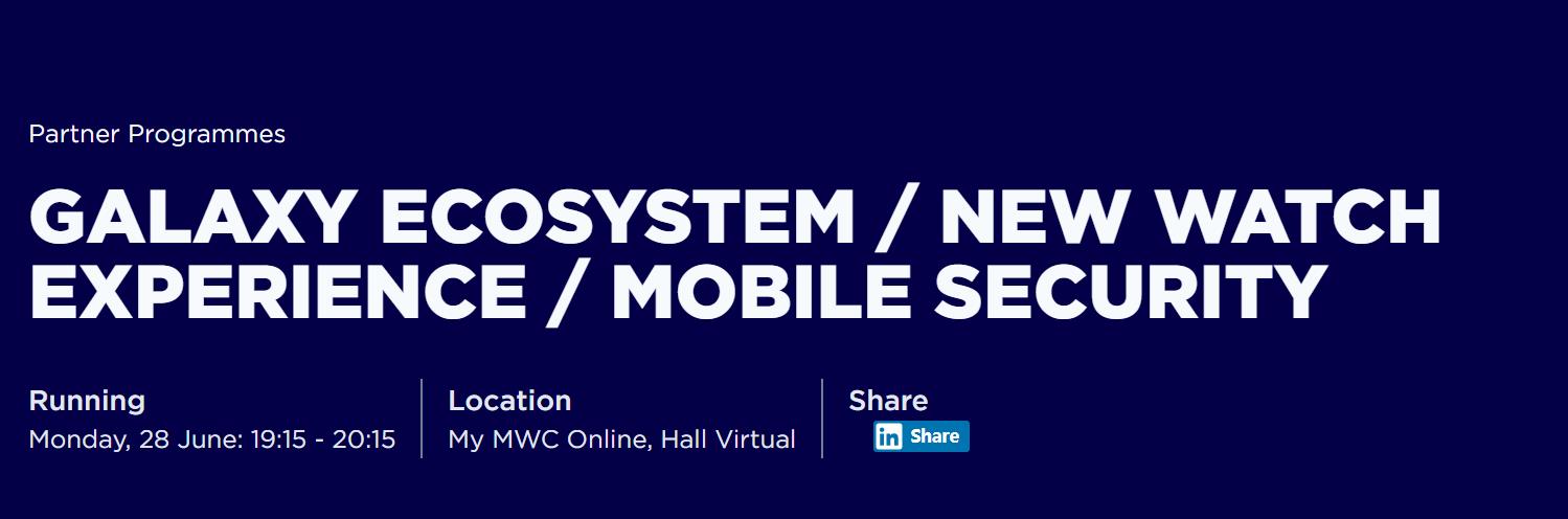 三星将于6月28日发布搭载wear操作系统的galaxy手表