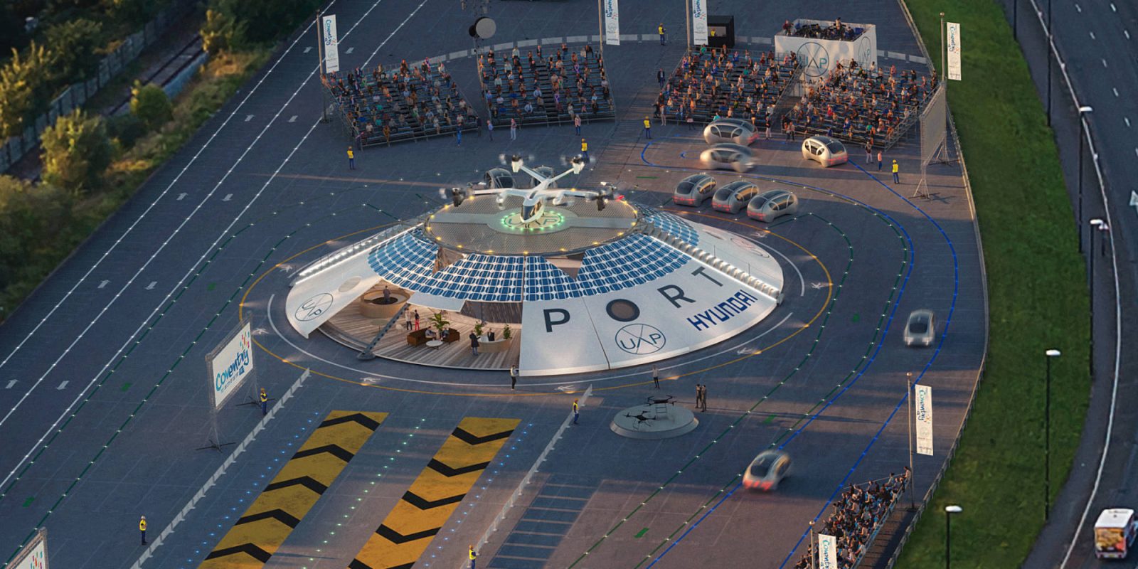 电动飞行汽车和快递无人机机场要来了英企欲在5年内建200座