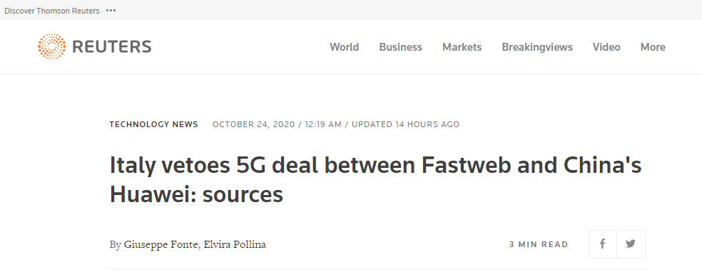 ·͸籨ϢʿFastwebйΪ5GЭ