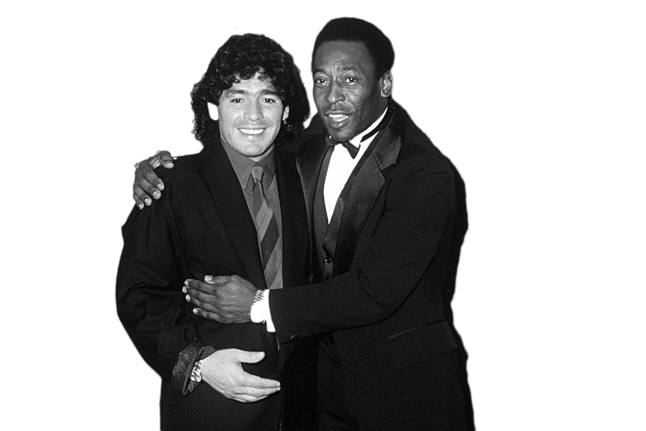 马拉多纳和贝利