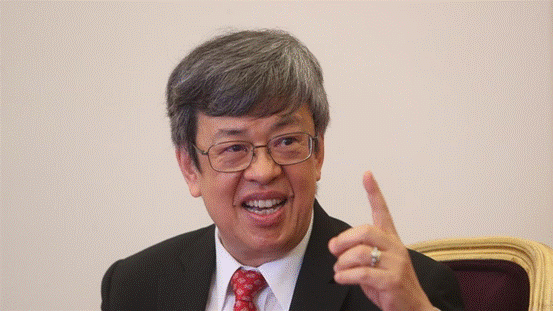 陳建仁資料圖(圖片來源:台灣“東森新聞”)