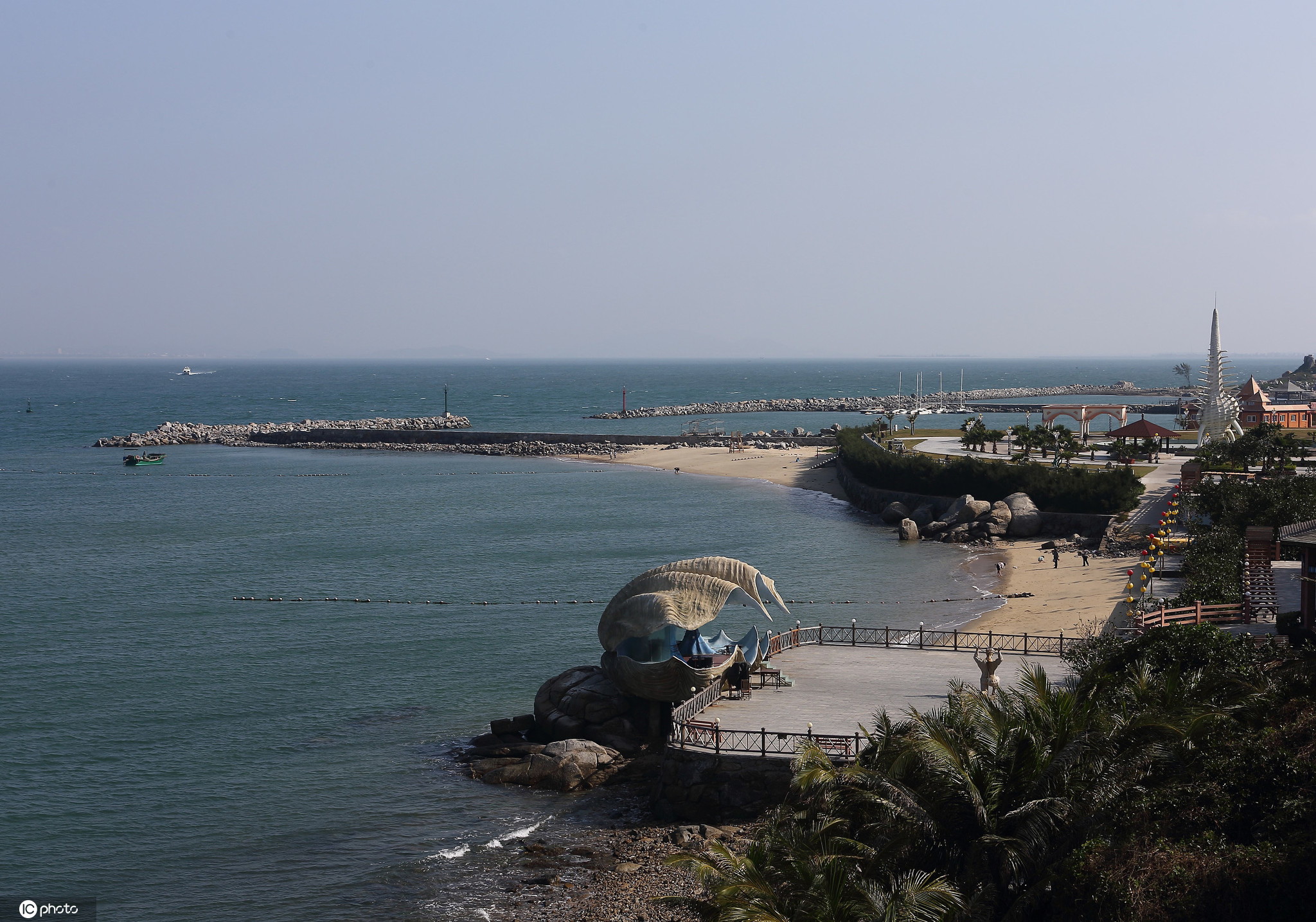 2013年,广东茂名,电白县博贺镇放鸡岛(湾舟)旅游风光风情.