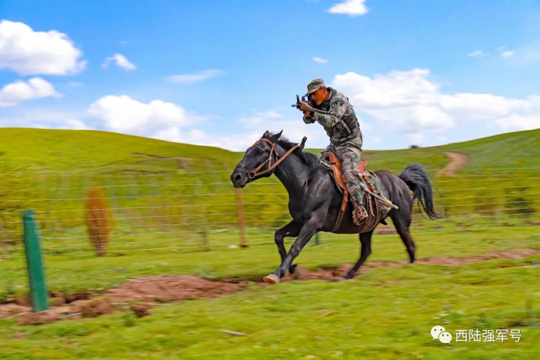 驭马高原,骑兵就是这么飒!