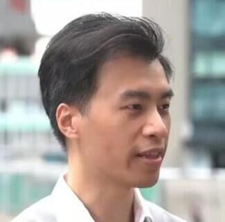 “元朗監察議會聯盟”成員林偉明（圖源：香港“文匯網”）